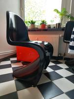 2 Panton Design Stühle schwarz Space Age 70s retro vintage Berlin - Schöneberg Vorschau