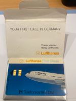 Lufthansa Telefonkarte First Class nicht aktiviert 35 Jahre alt Bayern - Untermeitingen Vorschau