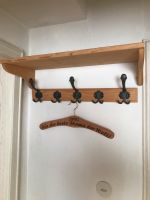 Garderobe mit Hutablage Holz - 63 x 25 - 2-teilig Bayern - Schwebheim Vorschau