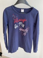 S.Oliver Shirt Gr.128/134 blau Glitzerschrift Glitzersteine Bayern - Zandt Vorschau