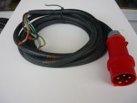 Mennekes Drehstrom Stecker Typ 33 16A, 400V + 5 m Kabel 5x4 mm² Baden-Württemberg - Waldstetten Vorschau