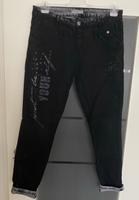 TREDY sehr schicke schwarze Jeans Gr.46 ein echter Hingucker Flensburg - Fruerlund Vorschau