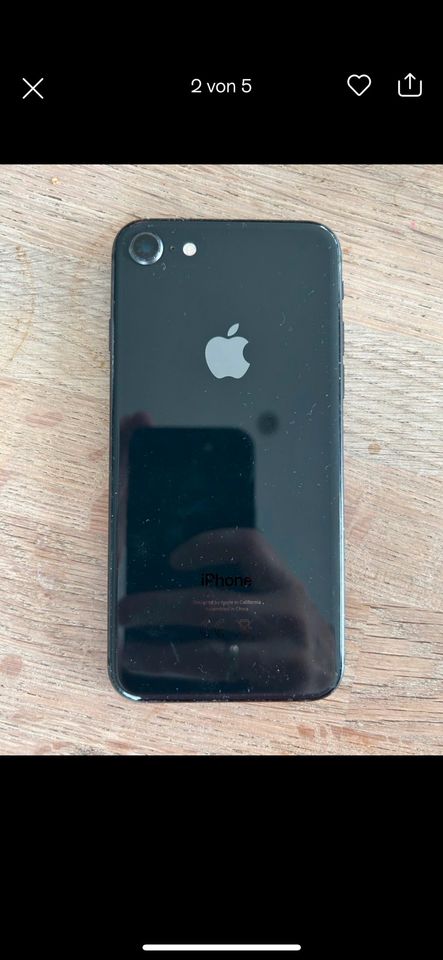 iPhone 8 schwarz in Biebergemünd