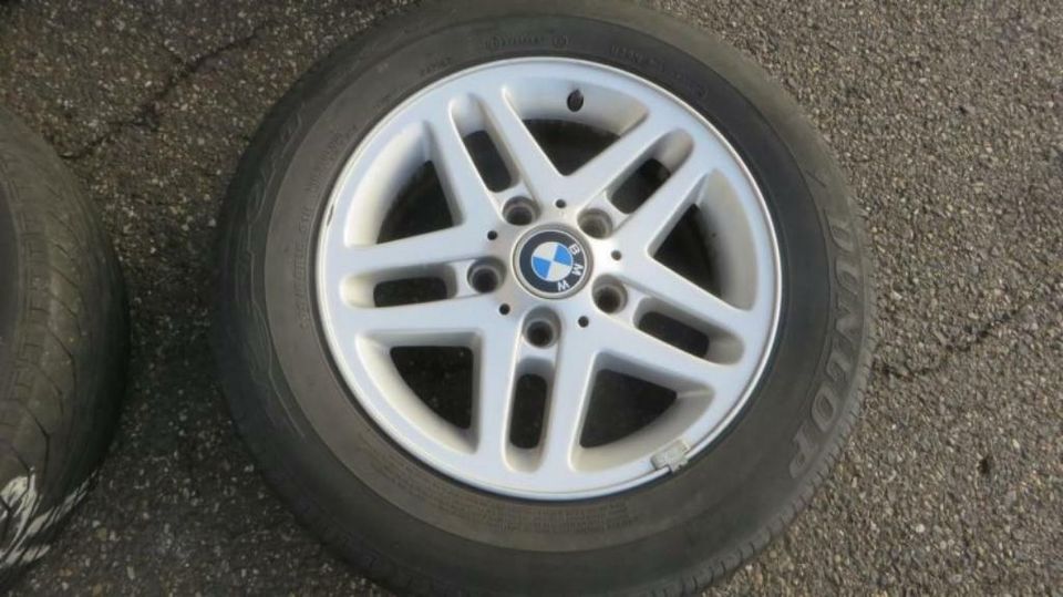 Kompletträder Sommer BMW 3er E46 Dunlop 195/65 R15 | 8,5x15 ET 42 in Koblenz