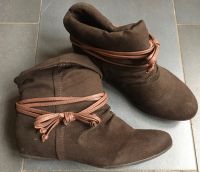 Wildleder Schuhe braun, Größe 38 Nordrhein-Westfalen - Herzogenrath Vorschau