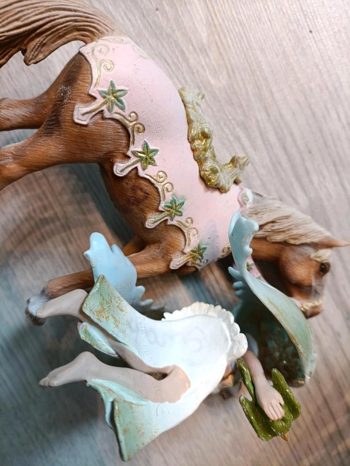 Schleich Bullyland Pferde Elfen Pegasus Einhörner Sammlung in Würzburg