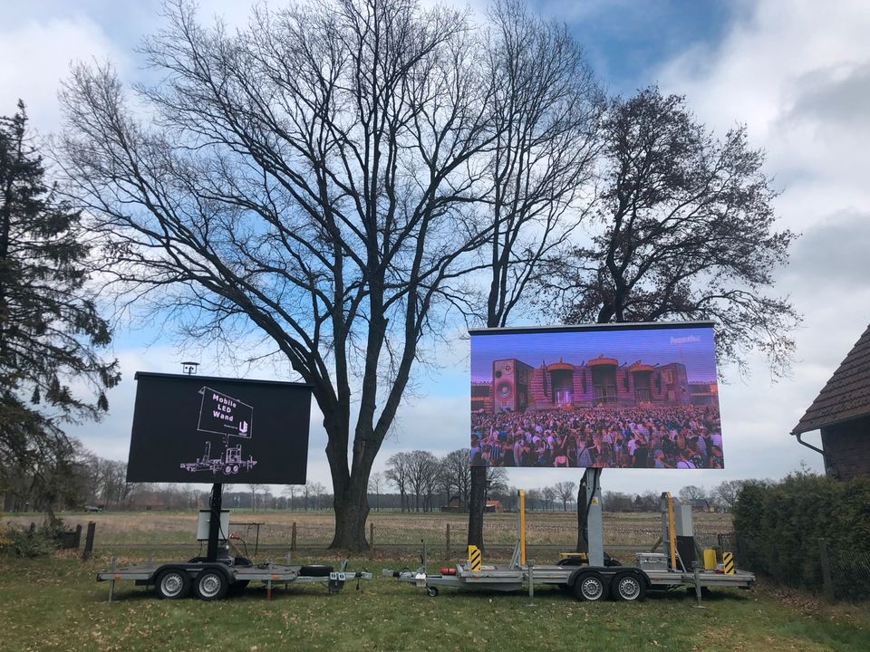 LED Wand Rest Termine EM Public Viewing in Harpstedt