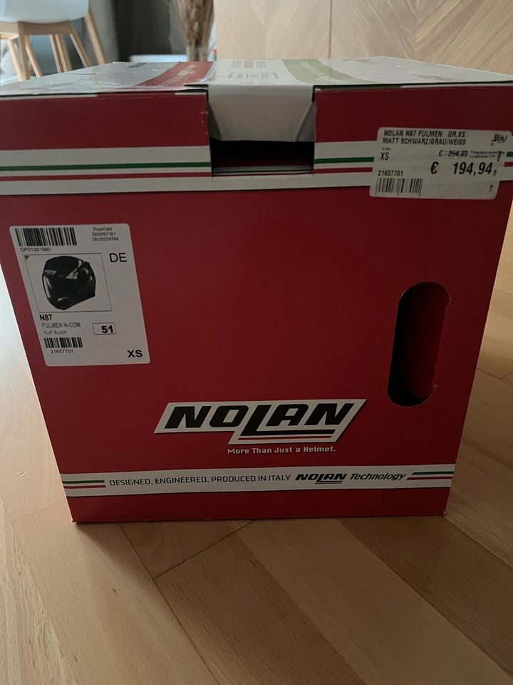 Motorradhelm Nolan N87 Fulmen Größe XS in Hamm