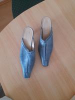 Schuhe gr. 5 , blau-grau 2x getragen, Leder. Thüringen - Altenburg Vorschau