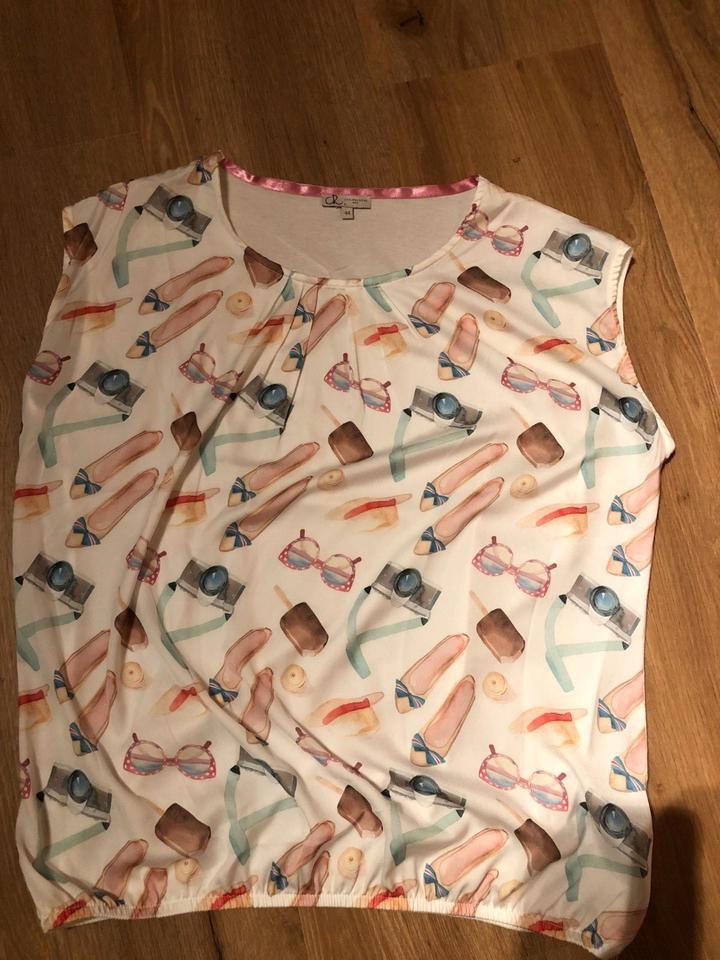Chelsea Rose NYC Top Größe 44 Sommer Urlaub Eis Sonnenbrille in Stolberg (Rhld)