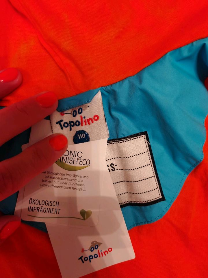 Übergangsjacke windjacke regenjacke gr 110 NEU Topolino in Berlin