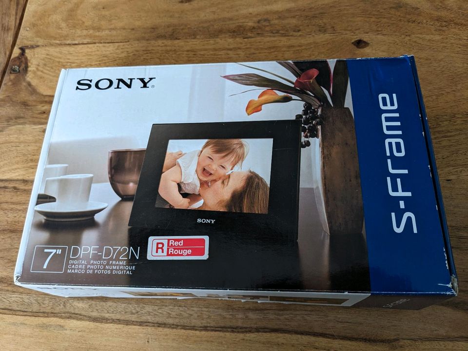 Digitaler Bilderrahmen neuwertig 7" Zoll Sony in München