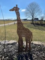 Blech Giraffe für den Garten - Dekoration - Sichtschutz Bayern - Holzgünz Vorschau