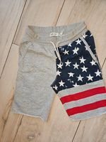 H & M Bermuda kurze Hose grau mit amerikanischer Flagge Gr. 158 Baden-Württemberg - Meckesheim Vorschau