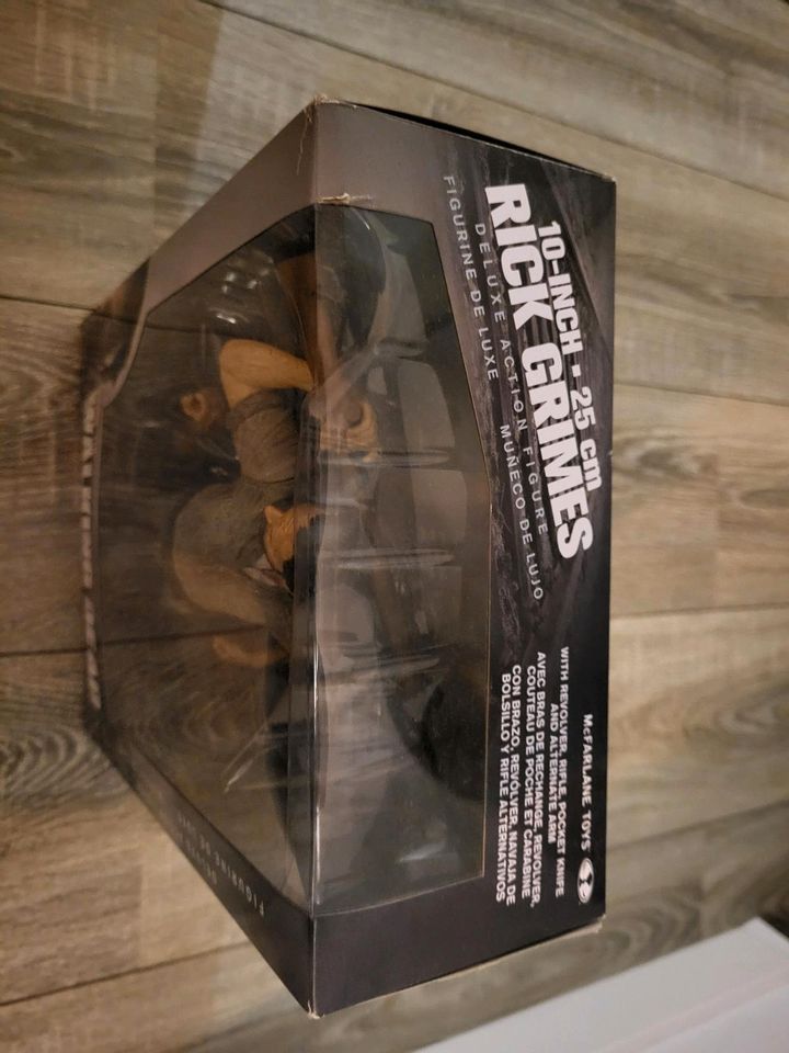 The Walking Dead Rick Grimes Deluxe 10" Figur 25 cm in Rheine