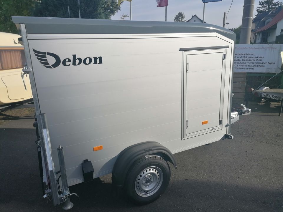 Debon C255 1300Kg,2510x1250x1560mm, Alu, Seitentür,Koffer in Freital