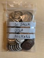 USA 5 Cent Münzen Dollar Nickel Baden-Württemberg - Blaubeuren Vorschau