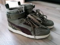 Puma hohe Sneaker khaki, Größe 36 Hessen - Idstein Vorschau