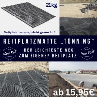 Reitplatzmatte Typ „Tönning“ Drainagematte Reitplatzbau Lochmatte Paddockplatte Paddockmatte Reitplatzplatte Schleswig-Holstein - Meggerdorf Vorschau