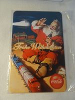 Coca Cola Blechschild,Postkarte,Blech,Weihnachten,4 Stück Saarland - Saarlouis Vorschau