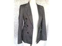 Damen-Jacke Business-Blazer Nadel-Streifen schwarz grau Gr 38 40L Berlin - Charlottenburg Vorschau