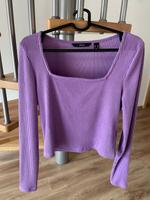 Vero Moda Langarmshirt Longshirt lila flieder mauve kurz Gr. M Bayern - Freising Vorschau