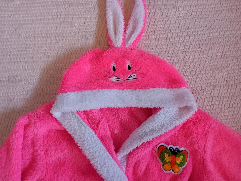 Bademantel Gr.110/116 Hase Ostern in Kempten