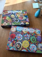 2 Puzzle, jeweils 1000 Teile Bayern - Erlenbach am Main  Vorschau