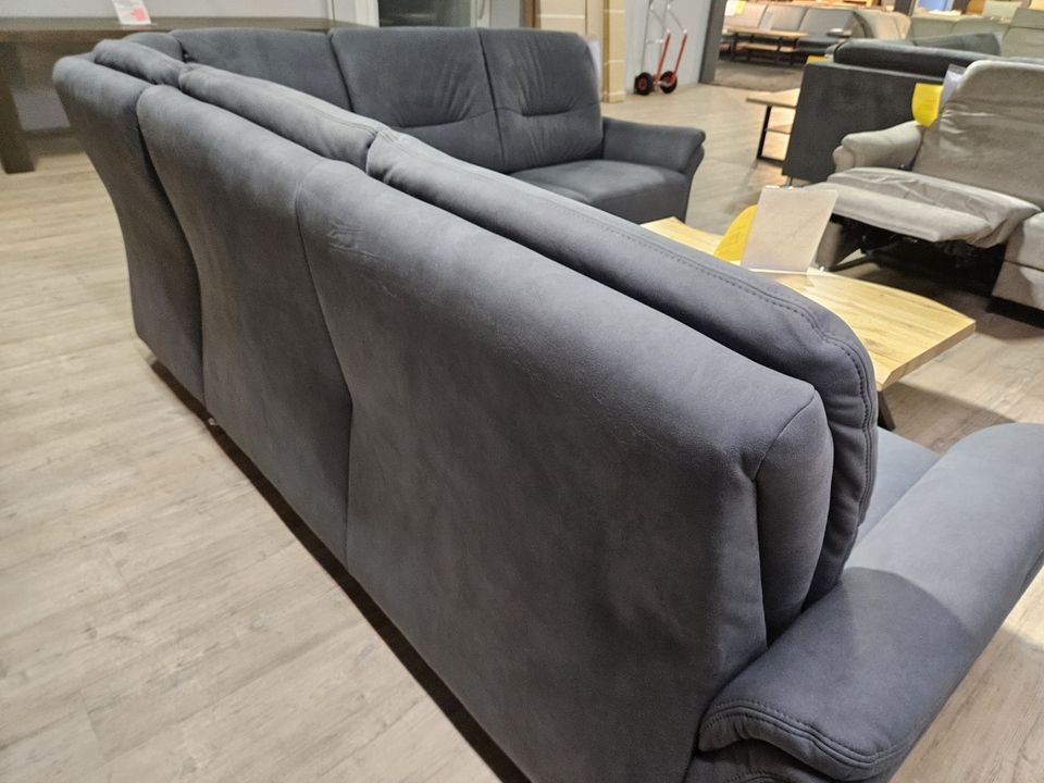 NEU Couch Wohnlandschaft Ecksofa denim Federkern Colli Möbel %%% in Vreden