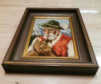 Bild Geknüpft Mann auf der Alm mit Pfeife Kunst Antik Bayern - Hasloch Vorschau