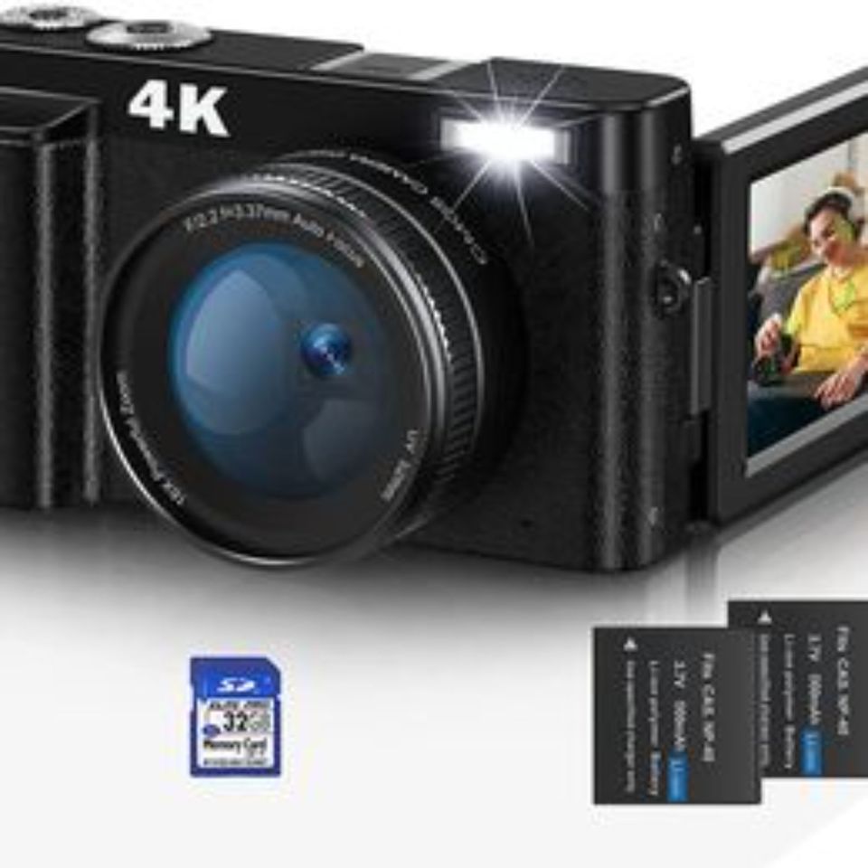 Digital Camera, 4K 48MP Autofocus Photo Camera with 32GB Memory C in Stuttgart