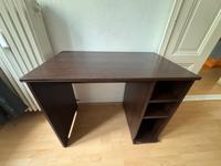 Schreibtisch aus dunklem Holz Berlin - Neukölln Vorschau