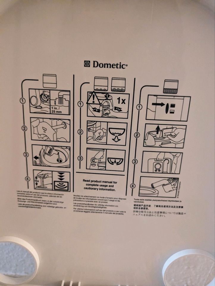 Campingklo Chemieklo Dometic in Buxtehude