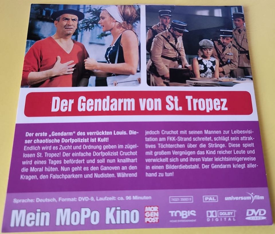 DER GENDARM VON ST. TROPEZ --- Klassiker --- Louis de Funes DVD in Eisenhüttenstadt