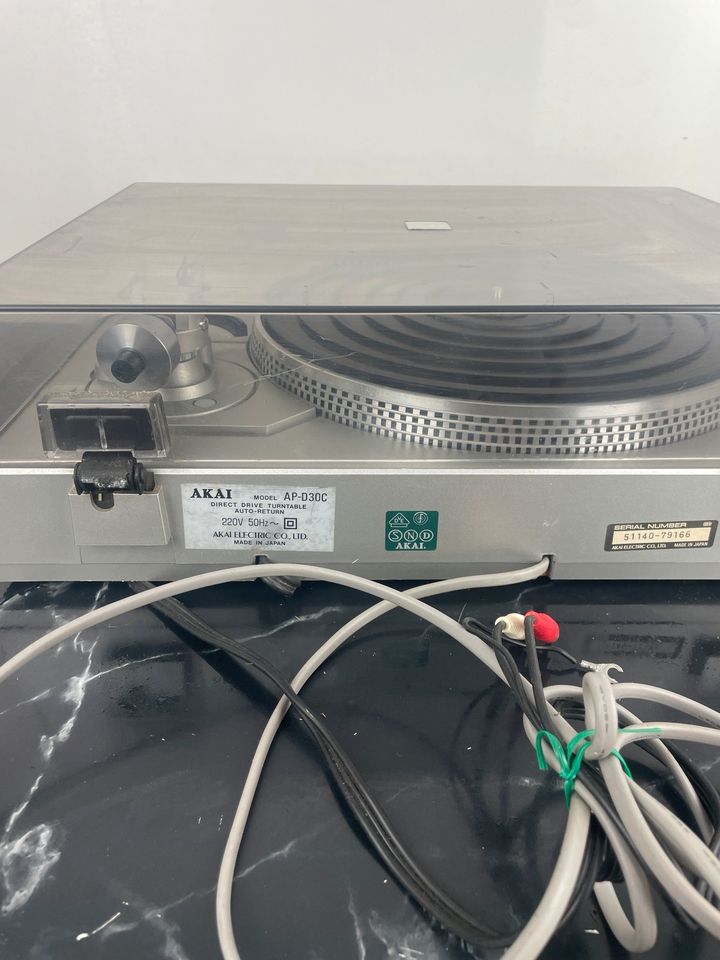 Akai AP-D30C automatic Return turntable | Plattenspieler | in Friedberg (Hessen)