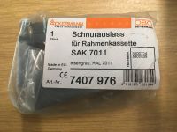 OBO Schnurauslass Rahmenkassette SAK 7011 ; RAL7011 Sachsen - Wittichenau Vorschau