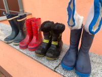 Gummistiefel gefüttert und ungefüttert in Gr. 33, 33/34 Sachsen-Anhalt - Halle Vorschau