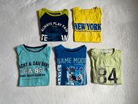 T-Shirts langarm 5 Teile Jungs Gr 122 Brandenburg - Oranienburg Vorschau