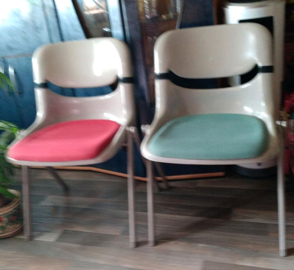 6 alte Design Stühle Vitra Dorsal Openark Ambasz Piretti in Castrop-Rauxel