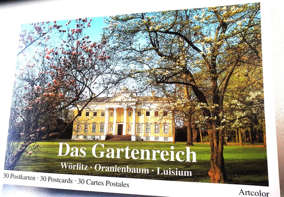 Postkartenbuch Das Gartenreich Set 30 Postkarten Postcrossing in Hamm