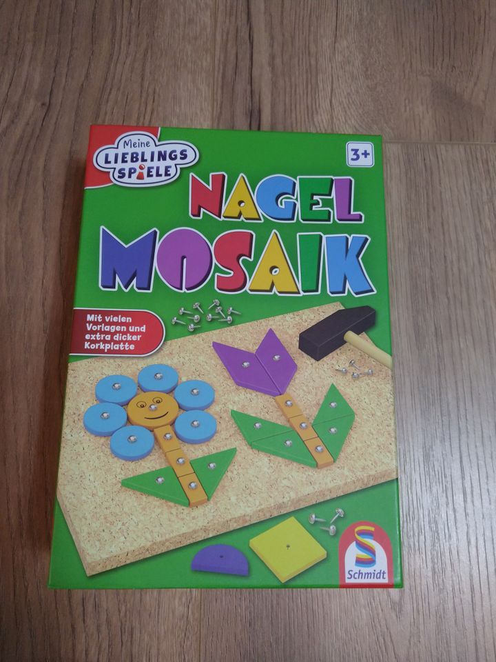 Nagel Mosaik Holz Kork Hammer in Gablingen