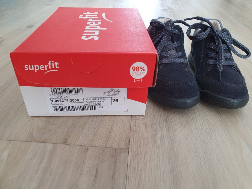 Superfit Halbschuhe Gr.26 schmal neu in Hamburg