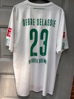 Werder Bremen 2019/2020 Auswärts Selassie weiß Umbro Größe XXL Schleswig-Holstein - Kiel Vorschau