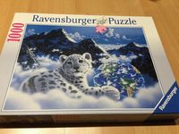 Puzzle 1000Teile Schneeleopard Baby Ravensburger Bayern - Kleinostheim Vorschau