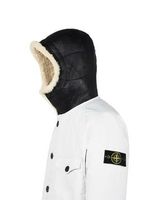 Stone Island David TC weiß XL Leder Lammfell Baden-Württemberg - Pfinztal Vorschau