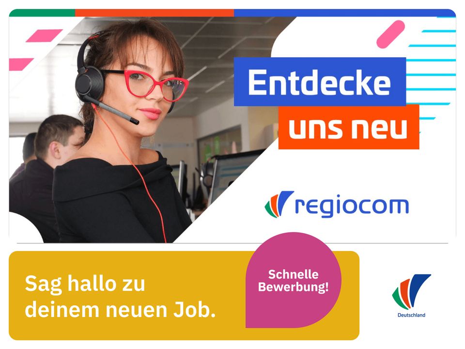 Kundenberater / Call Center (m/w/d) (regiocom Customer Care SE) *>2205 EUR/Monat* in Halle (Saale) Kundenservice telefonistinnen Telefonist in Halle