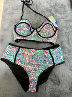Bunter Damen Bikini neu Größe 38/40 ungetragen total schön modern Nordrhein-Westfalen - Ahlen Vorschau