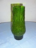 DDR NOSTALGIE: VASE, Glas, grün m.eingearb.plastischen Ornamenten Sachsen - Chemnitz Vorschau