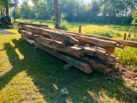 Eichenbalken Fachwerk Eiche Balken Holz Niedersachsen - Varrel Vorschau