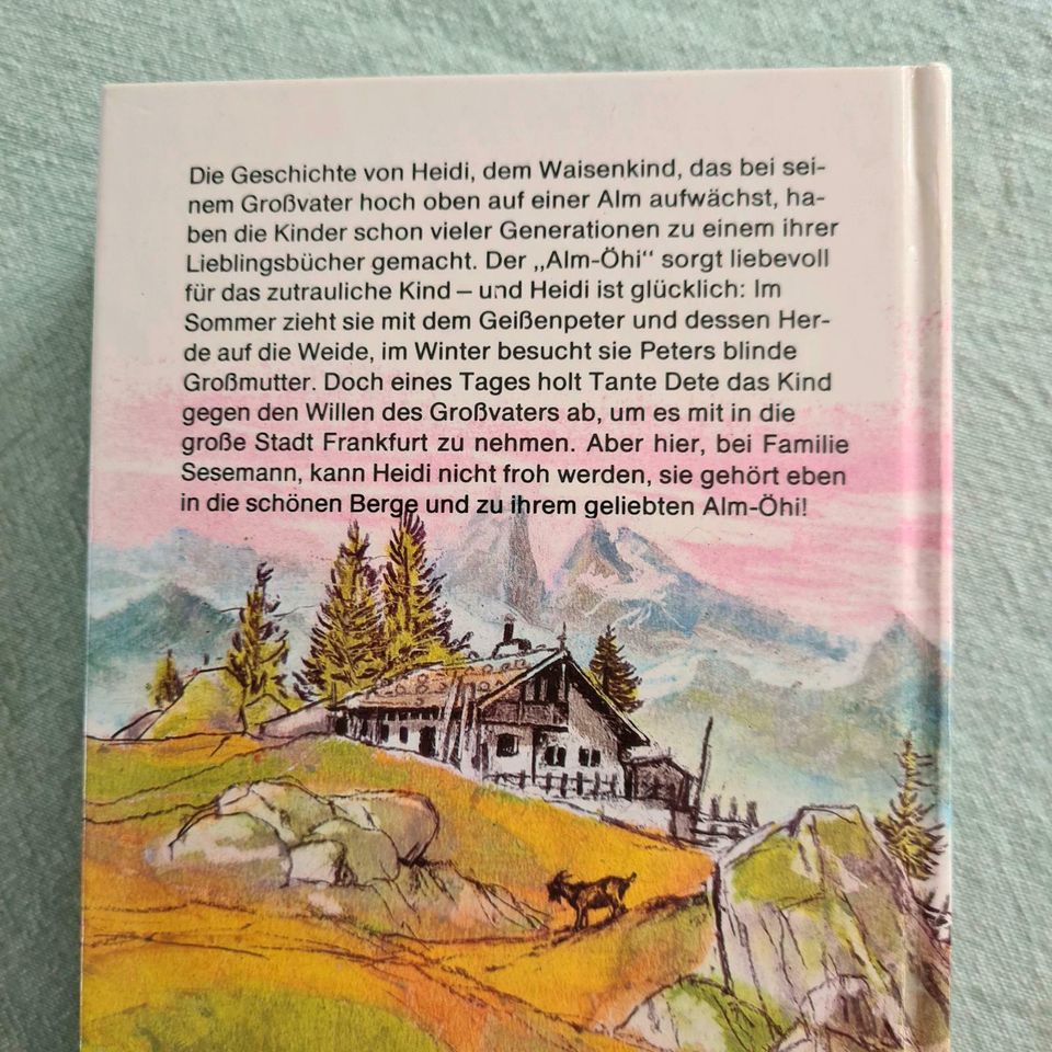 ⭐️Heidi von Johanna Spyri neuwertiges Buch sehr sauber⭐️ in Starsiedel